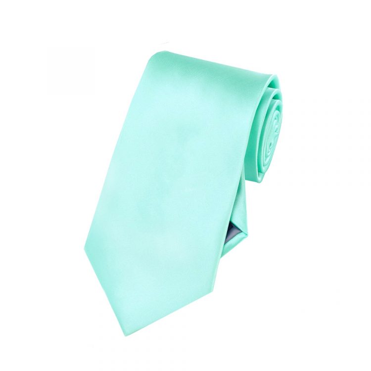 Boys Light Mint Green Tiffany Tie