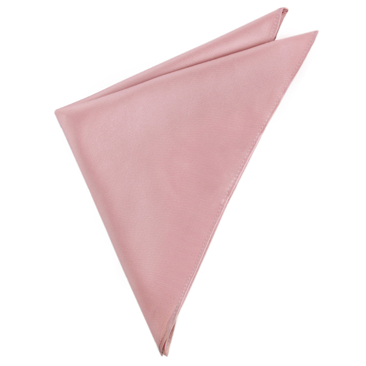 Mens Blush Dusky Pink Handkerchief