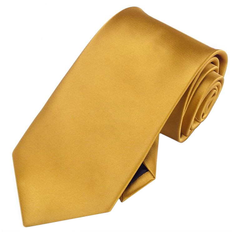 Mens Classic Gold Tie