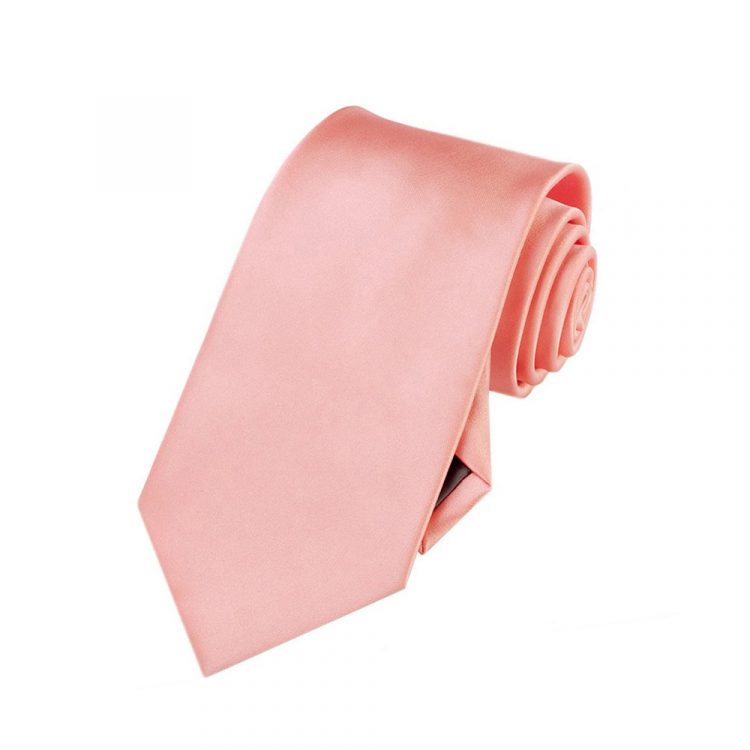 coral boy's tie