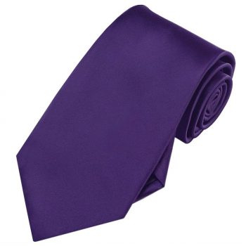 Mens Dark Purple Tie