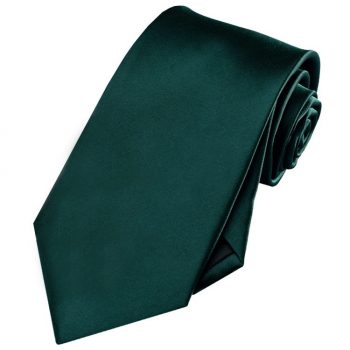 Mens Forest Dark Green Tie