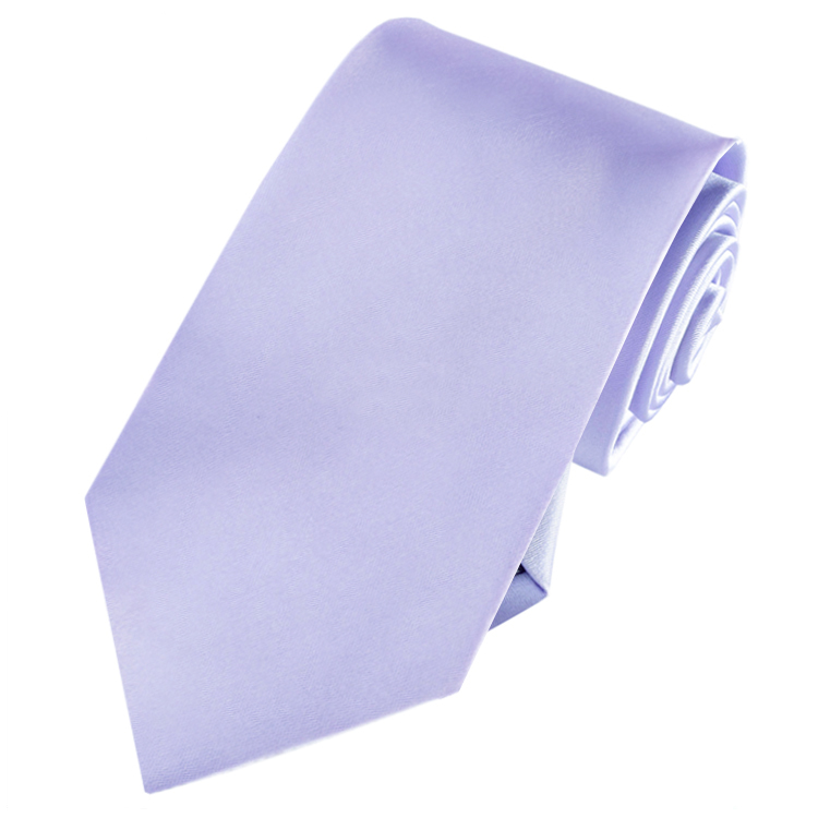 Mens Lavender Lilac Purple Tie