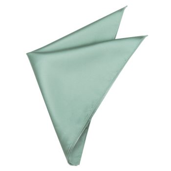 Sage Green Pocket Square Handkerchief