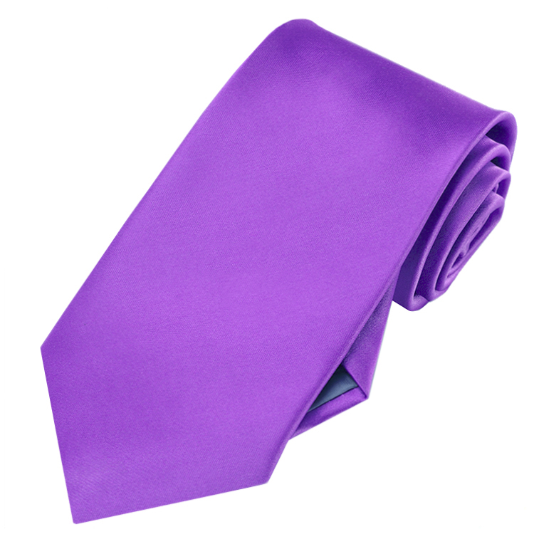 Mens Violet Purple Tie