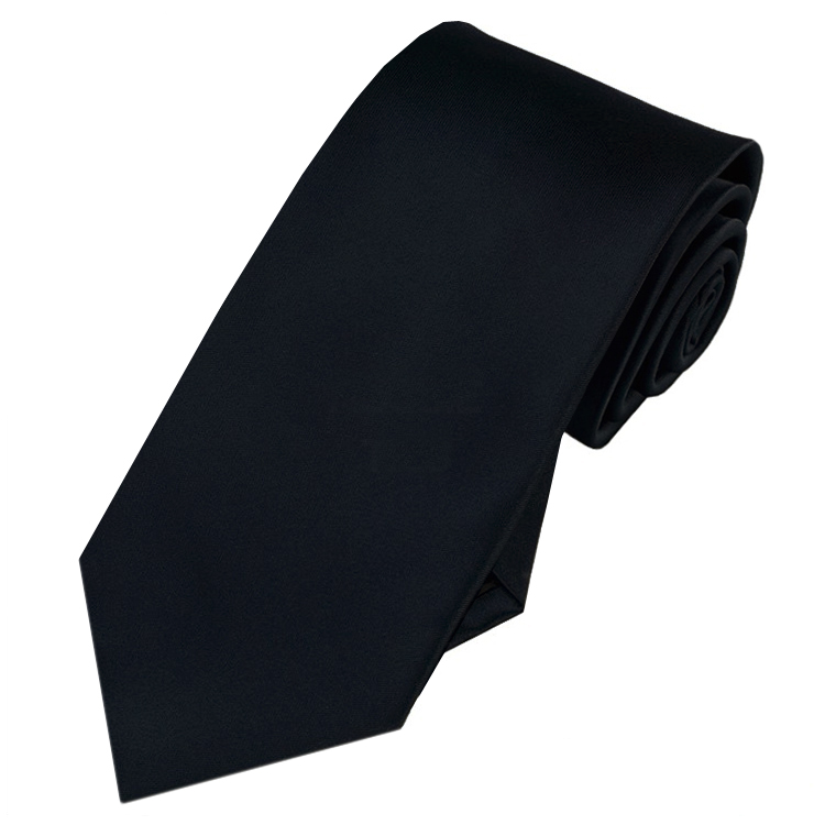 Black Slim Tie