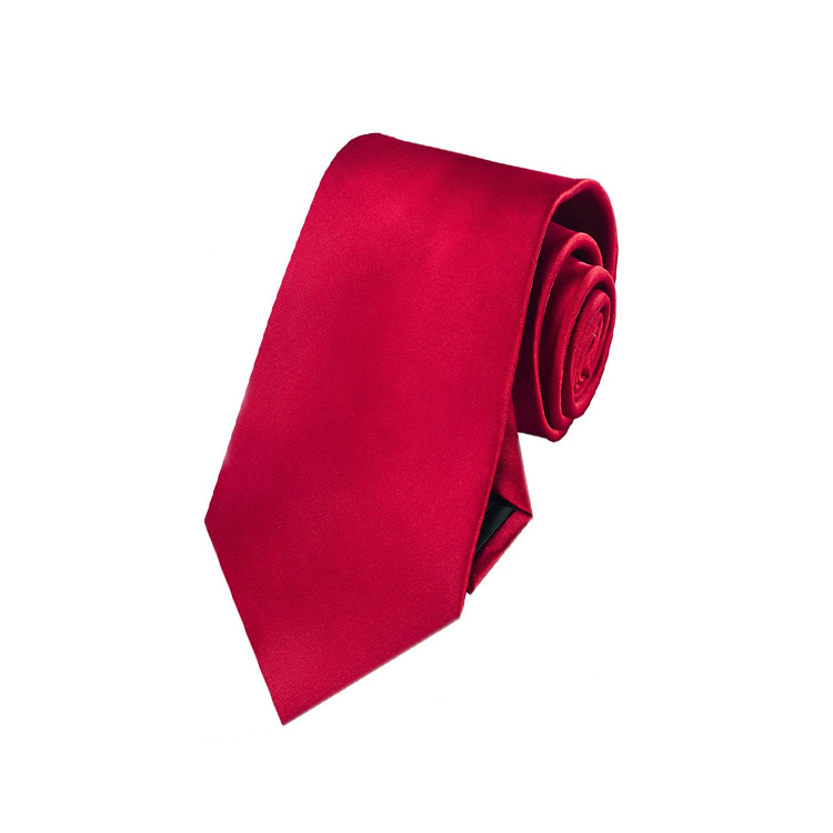 Boys Scarlet Red Tie
