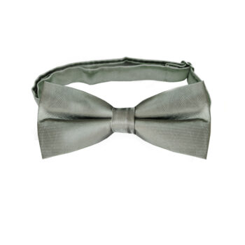 Boys Pale Sage Distressed Texture Bow Tie