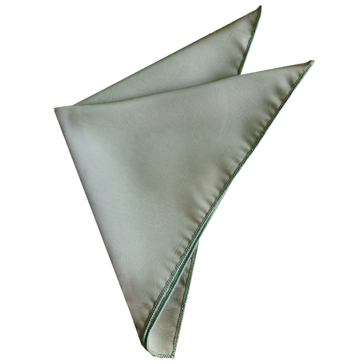 Pale Sage Pocket Square Handkerchief
